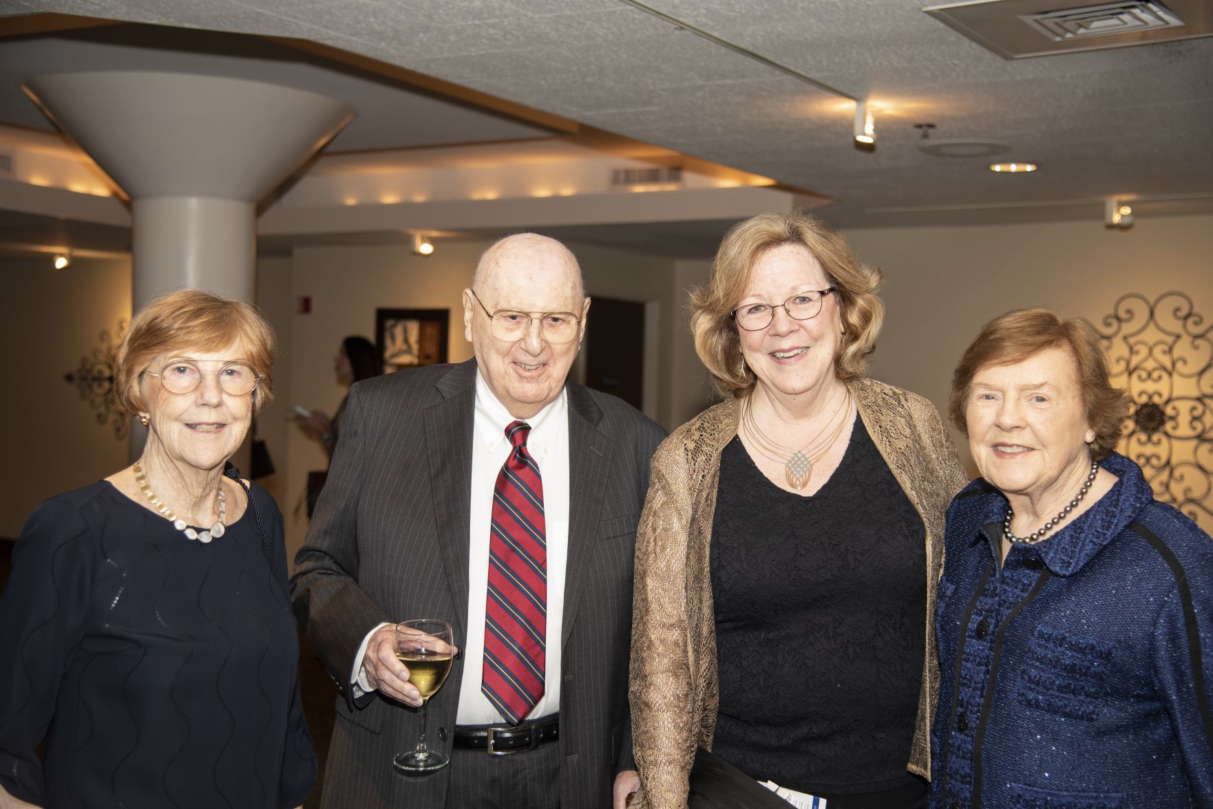 Virginia Weldon, Francis Austin, Kathy Lawton Brown, Mabel Purkerson